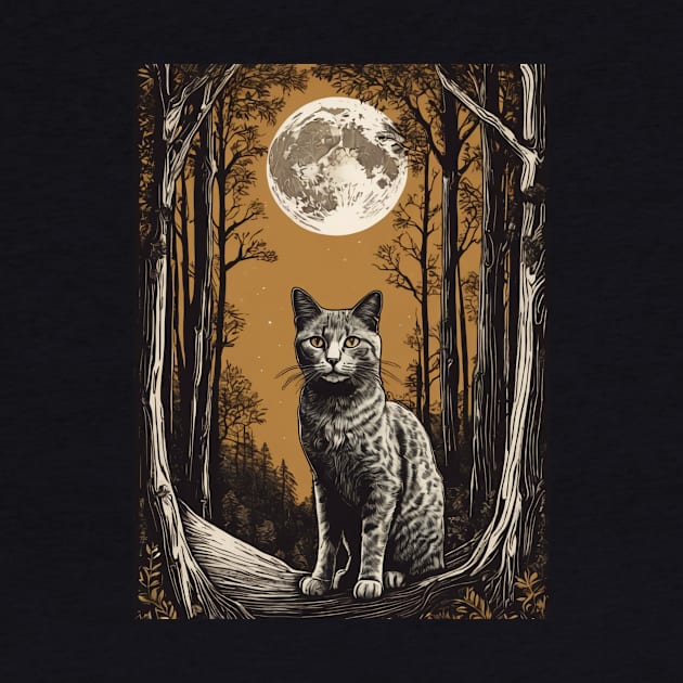 Moon Cat by Free Spirits & Hippies